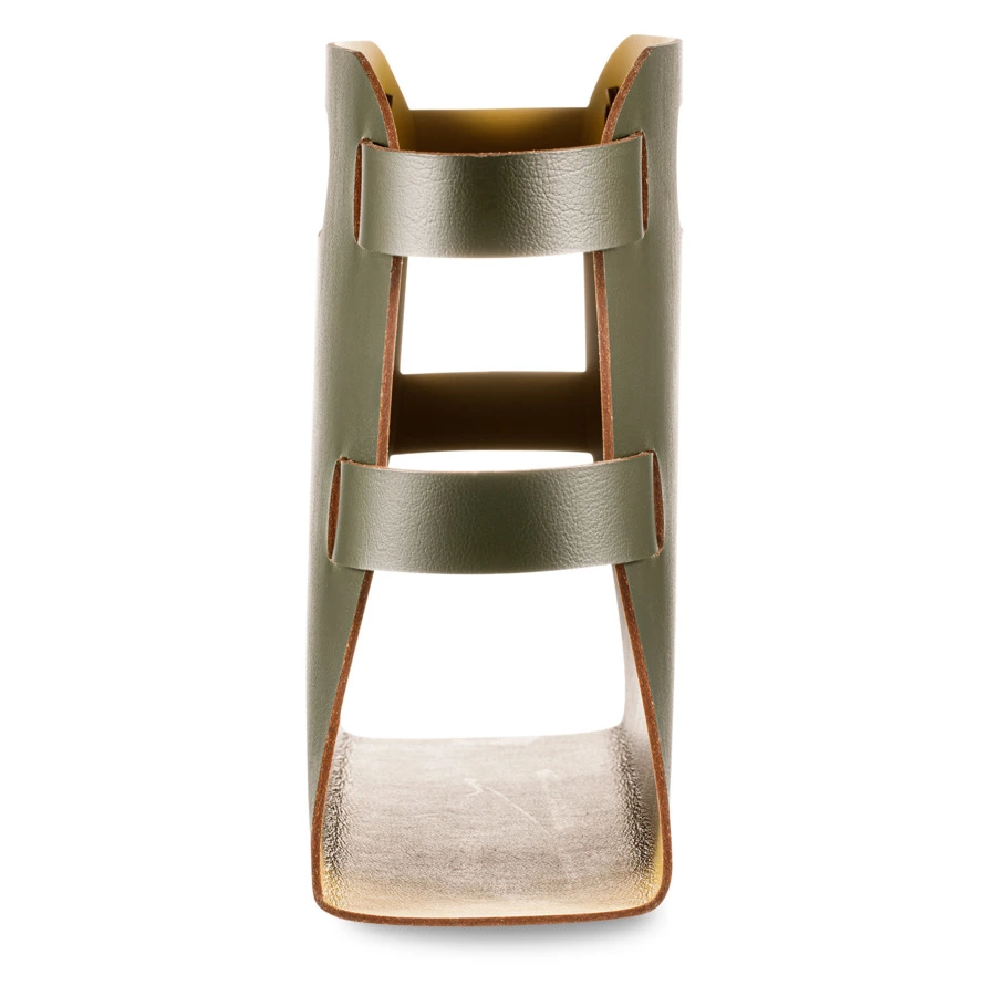 Журнальница ADJ 16x36х25 см, кожа натуральная, оливковый