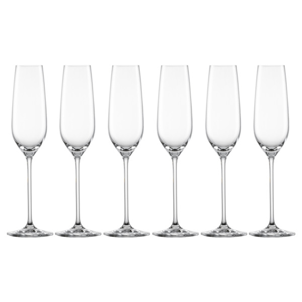 Набор бокалов для шампанского Schott Zwiesel Fortissimo 240 мл, 6 шт, стекло