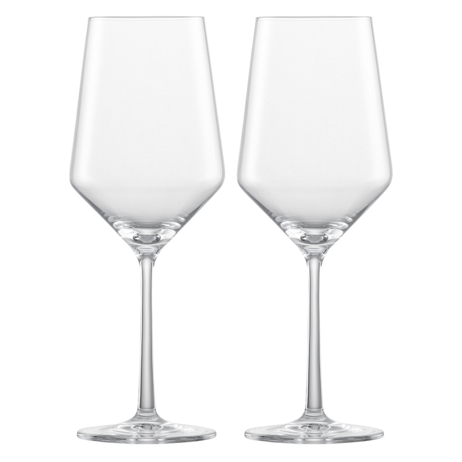 набор бокалов для белого вина zwiesel glas pure sauvignon blanc 408 мл 2 шт стекло Набор бокалов для красного вина Zwiesel Glas Pure Cabernet 540 мл, 2 шт, стекло