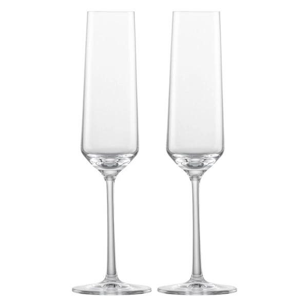 Набор бокалов для шампанского Zwiesel Glas Pure 209 мл, 2 шт, стекло