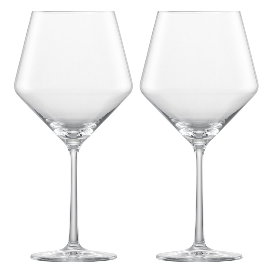 набор бокалов для белого вина zwiesel glas pure sauvignon blanc 408 мл 2 шт стекло Набор бокалов для красного вина Zwiesel Glas Pure Burgundy Goblet 692 мл, 2 шт, стекло