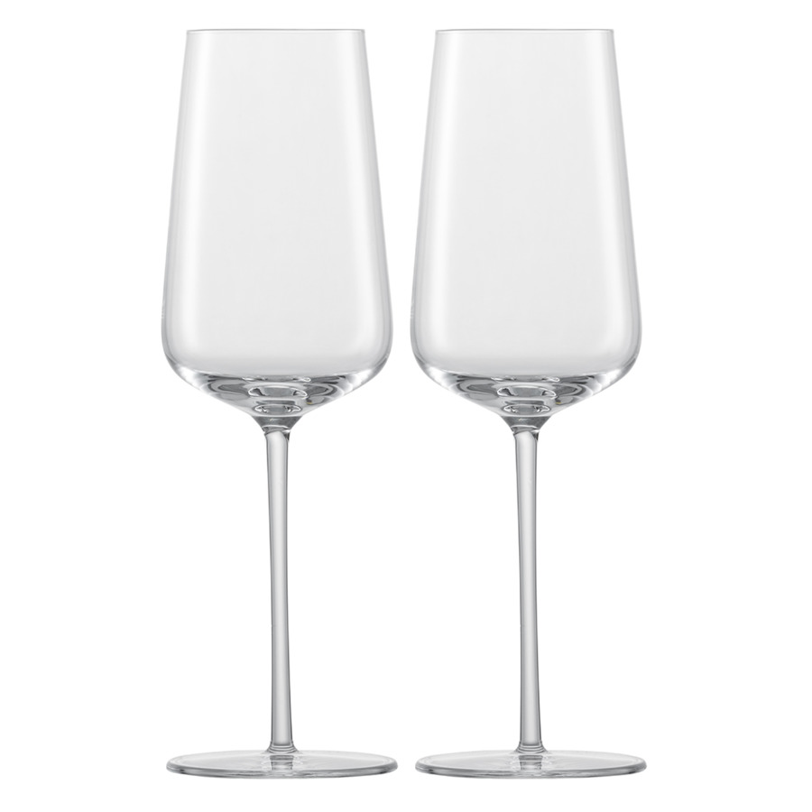 Набор бокалов для шампанского Zwiesel Glas Vervino 348 мл, 2 шт, стекло дегустационный набор бокалов 6 шт vervino