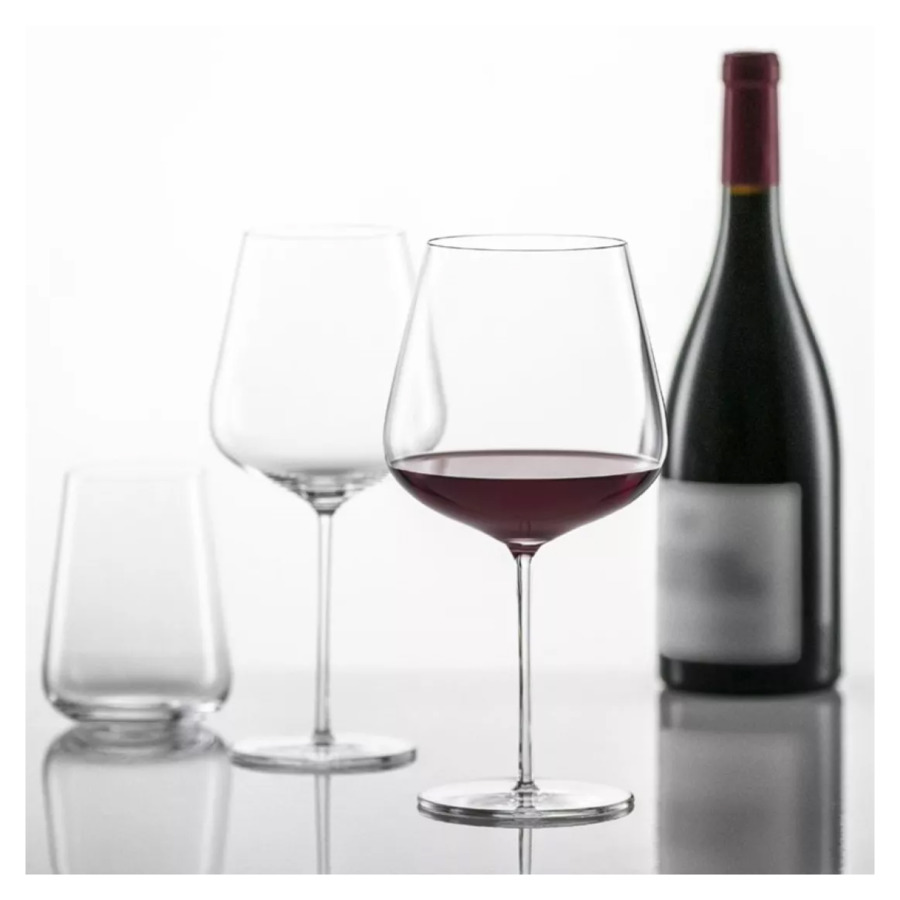 Набор бокалов для красного вина Zwiesel Glas Vervino Burgundy 995 мл, 2 шт, стекло хрустальное