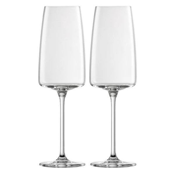 Набор бокалов для шампанского Zwiesel Glas Vivid Sense Light and Fresh 388 мл, 2 шт, стекло хрусталь