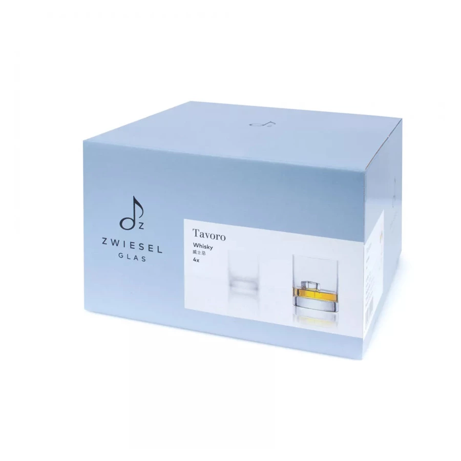 Набор стаканов для виски Zwiesel Glas Tavoro 315 мл, 4 шт, стекло