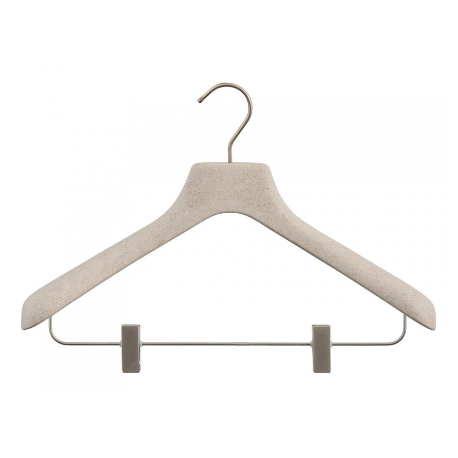 Плечики женские для костюмов с зажимами для юбки ADJ 40х5,5 см, дерево, слоновая кость