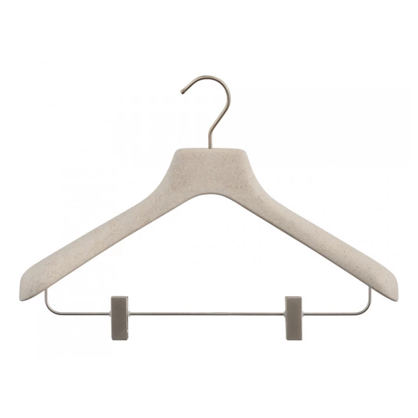 Плечики женские для костюмов с зажимами для юбки ADJ 40х5,5 см, дерево, слоновая кость