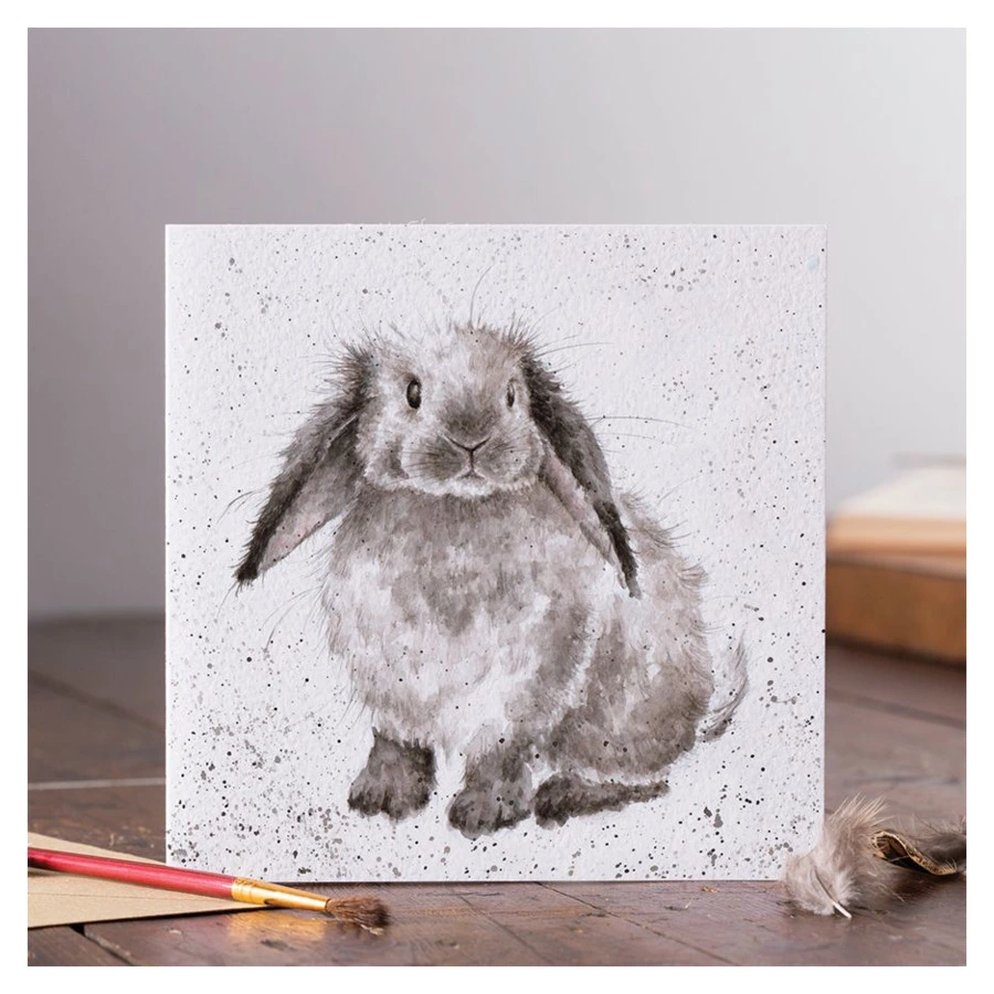 Открытка с конвертом Wrendale Designs Rosie 15х15 см