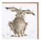 Открытка с конвертом Wrendale Designs Hare brained 15х15 см