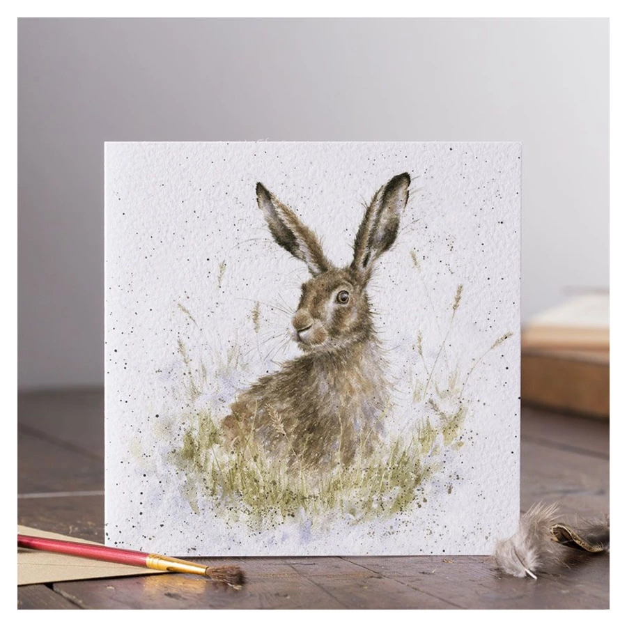 Открытка с конвертом Wrendale Designs Into the wild 15х15 см