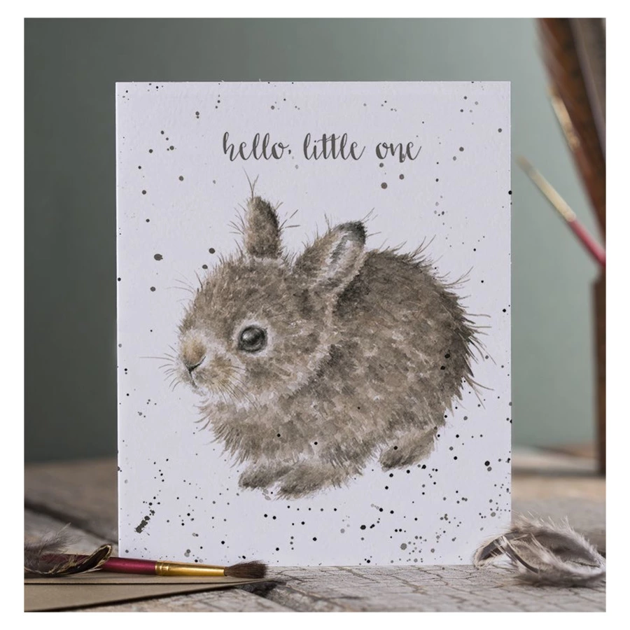 Открытка Wrendale Designs Little Leveret 15х17 см