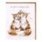 Открытка Wrendale Designs Newlyweds 15х17 см