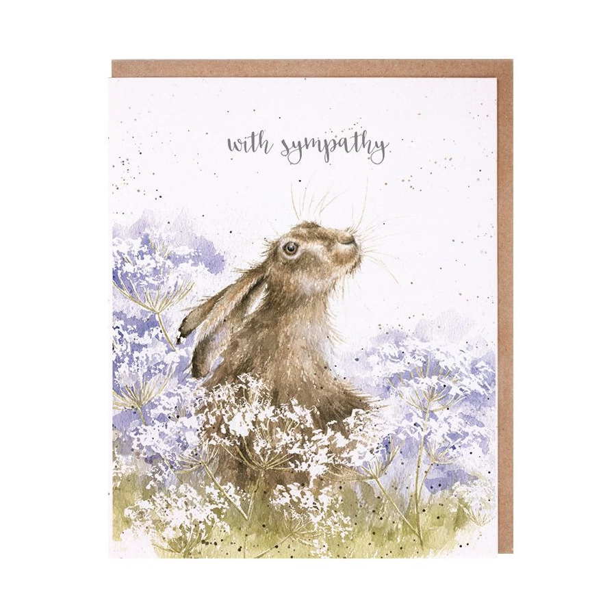 Открытка Wrendale Designs Meadow Hare 15х17 см