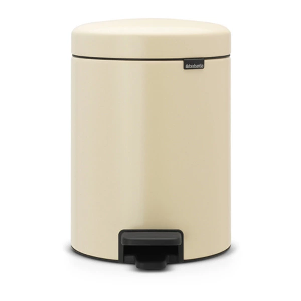 Бак для мусора с педалью Brabantia NewIcon Н29 см, 5 л, миндальный-Sale
