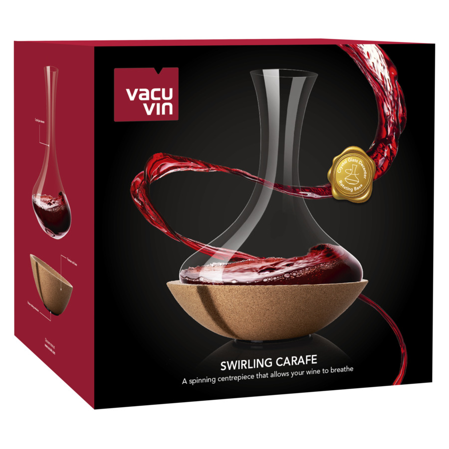 Декантер для вина Vacu Vin Свирлинг 1 л, стекло