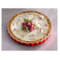 Форма для пирога рифленая Le Creuset Stoneware 24 см, керамика, вишневый