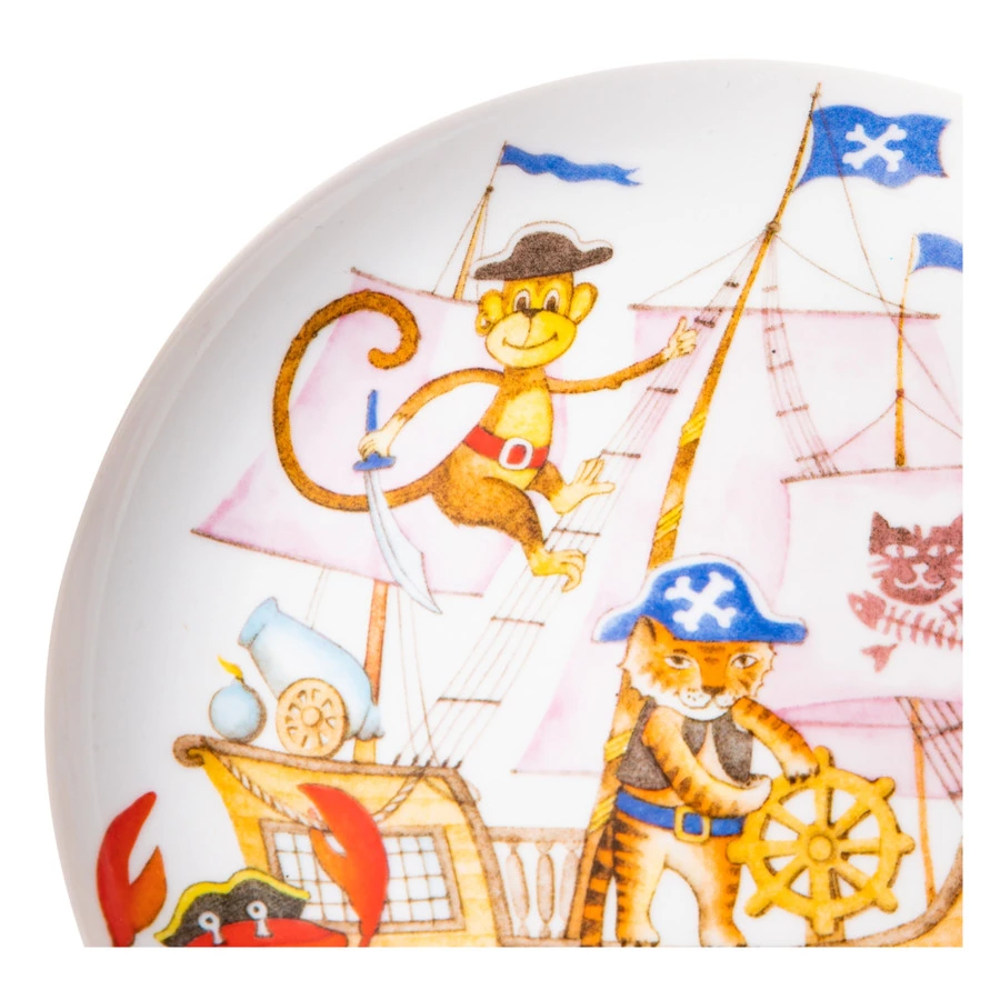 Набор детский ИФЗ Карат Пираты, фарфор твердый, п/к