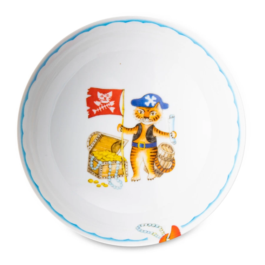 Набор детский ИФЗ Карат Пираты, фарфор твердый, п/к