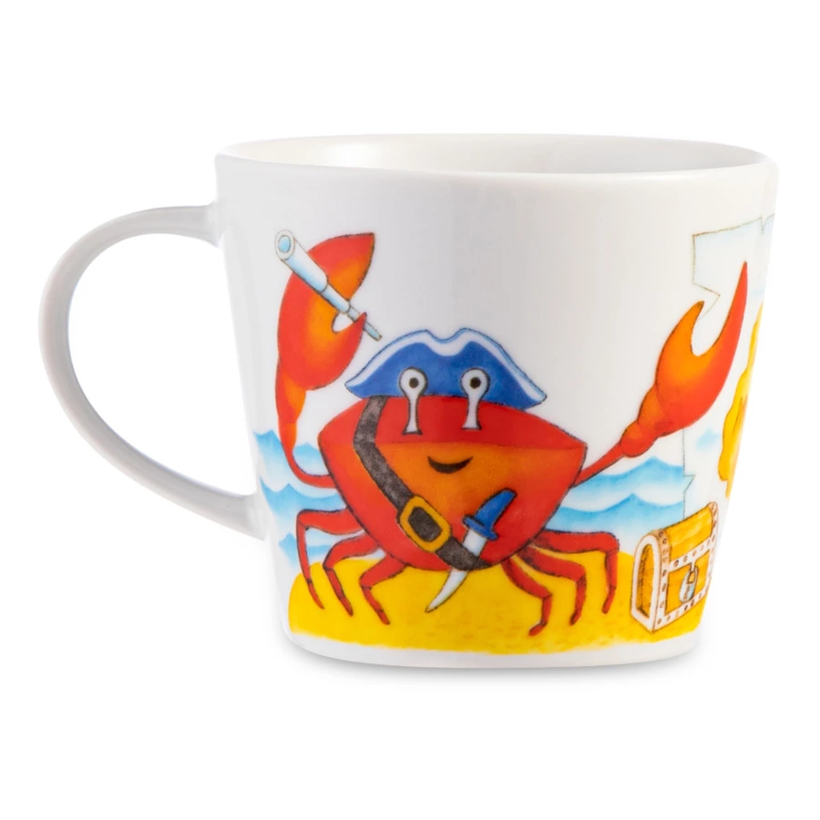 Набор детский ИФЗ Карат Пираты, фарфор твердый, п/к