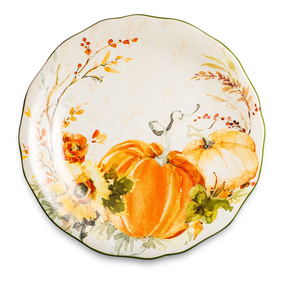 Тарелка обеденная Certified Int. Осеннее утро 28 см, керамика