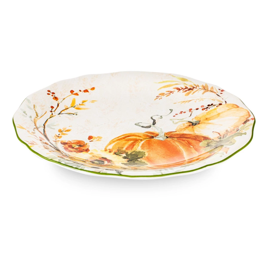 Тарелка обеденная Certified Int. Осеннее утро 28 см, керамика