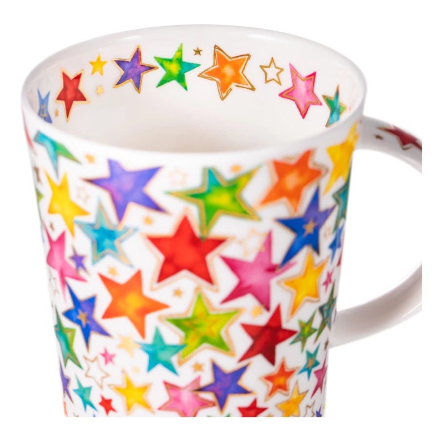Кружка Dunoon Звезды Ломонд 320 мл, фарфор костяной