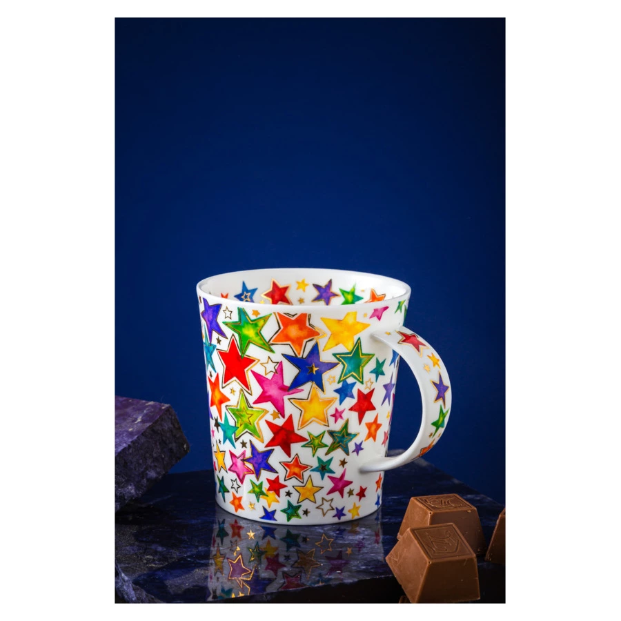 Кружка Dunoon Звезды Ломонд 320 мл, фарфор костяной