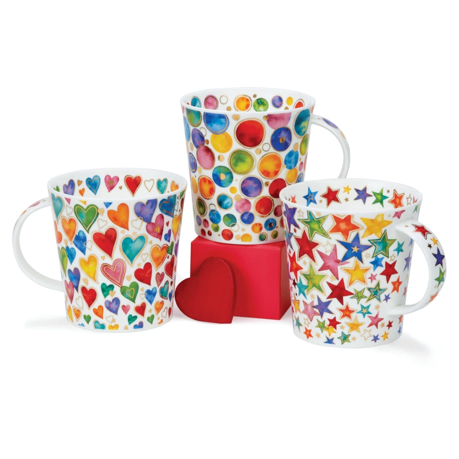 Кружка Dunoon Звезды Ломонд 320 мл, фарфор костяной