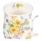 Кружка Dunoon Цветочный Сад Желтые цветы Саффолк 310 мл, фарфор костяной