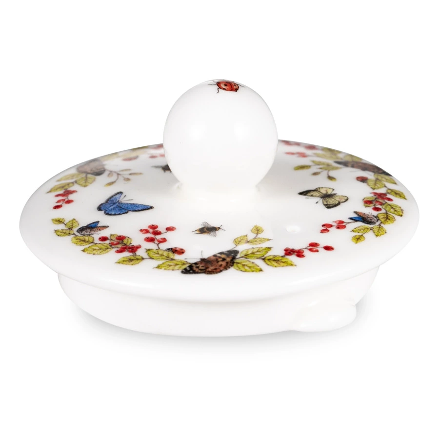 Чайник Dunoon Тайный лес 1,2 л, фарфор костяной