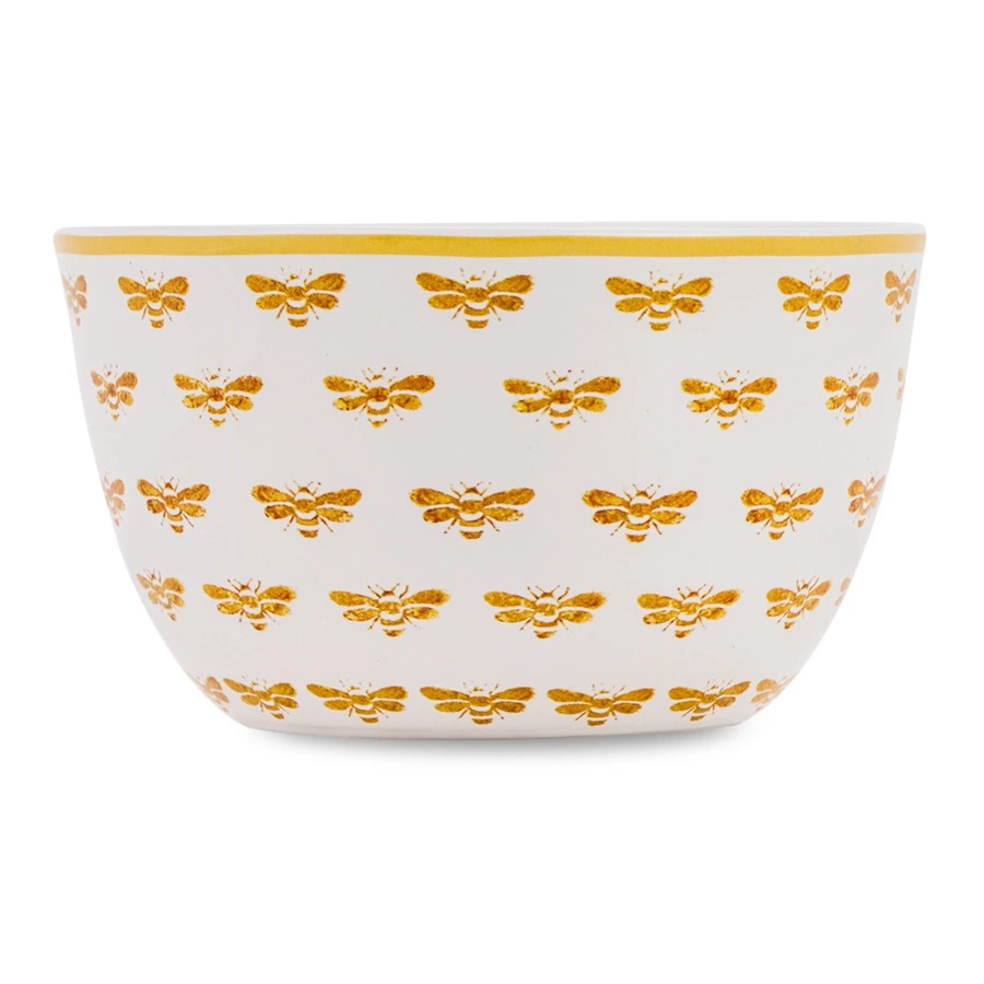Салатник порционный Certified Int Подсолнухи, пчелы 13 см, керамика