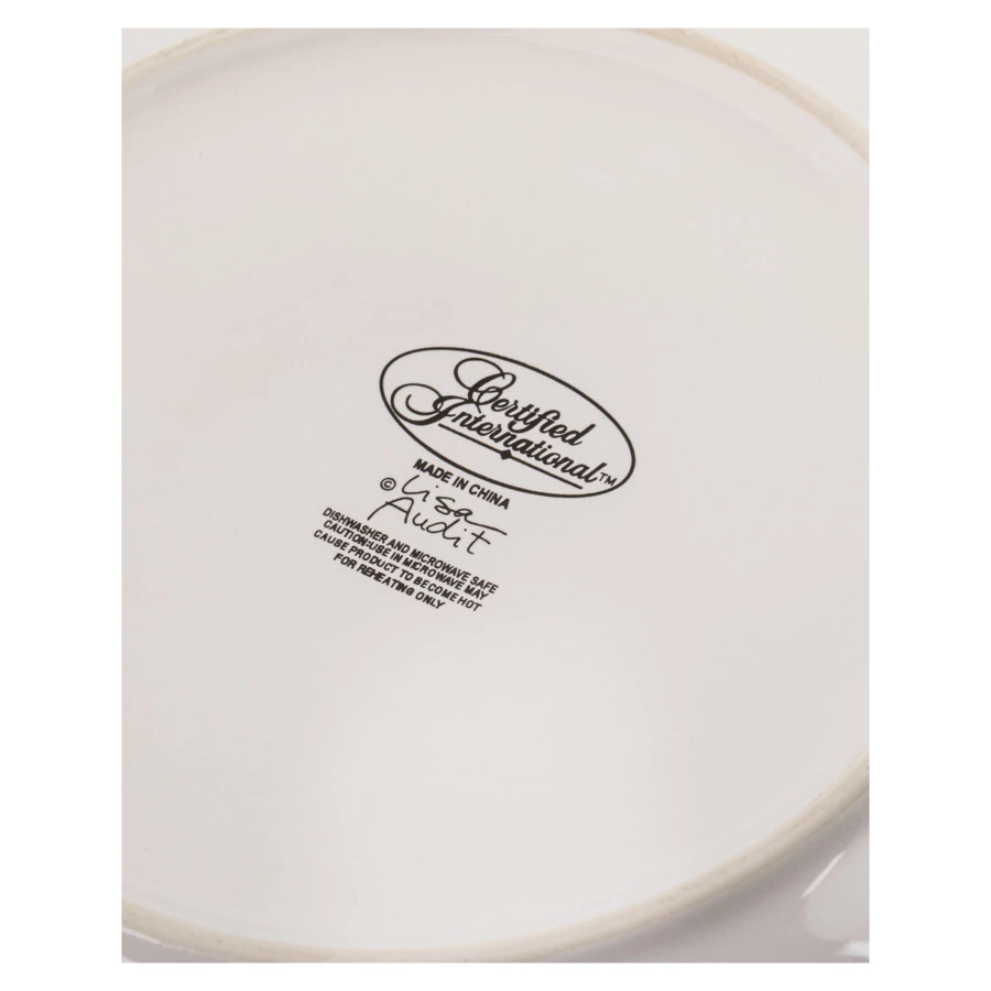 Тарелка суповая Certified Int Подсолнухи 23 см, керамика