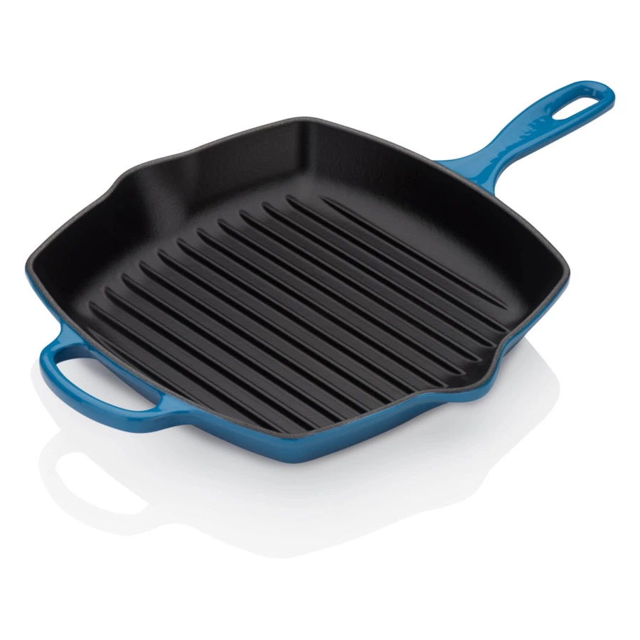 Сковорода гриль Le Creuset Cast Iron Signature 26 см, чугун, марсель