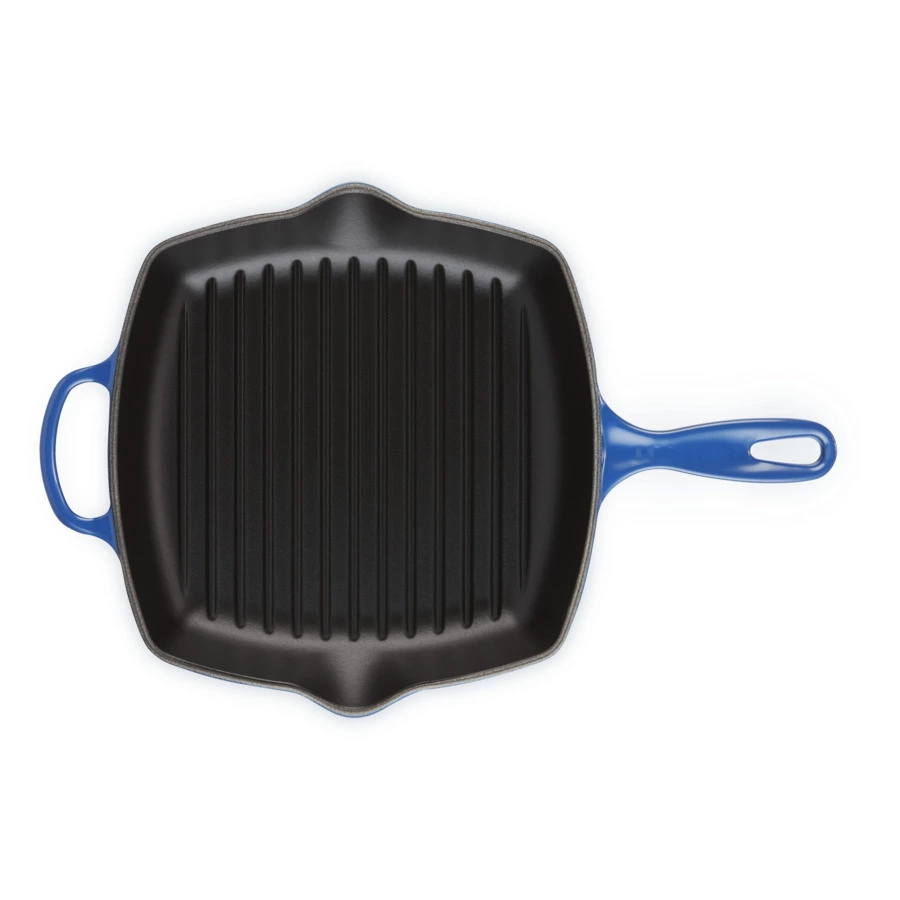 Сковорода гриль Le Creuset Cast Iron Signature 26 см, чугун, марсель