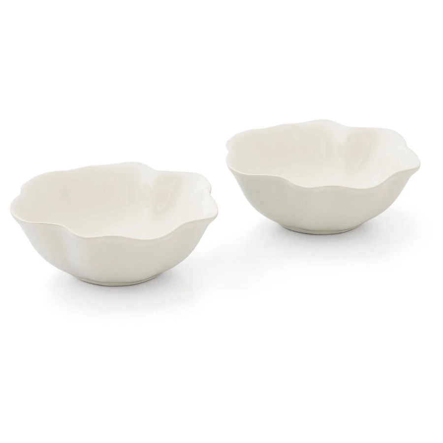 Набор салатников индивидуальных Portmeirion Софи Конран Флорет 14 см, кремовый, керамика, 2 шт, п/к