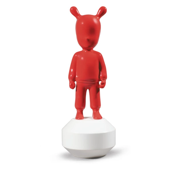 Фигурка Lladro Гость красный, малый 11х30 см, фарфор