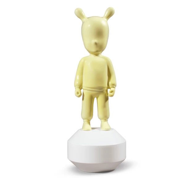 Фигурка Lladro Гость желтый, малый 11х30 см, фарфор