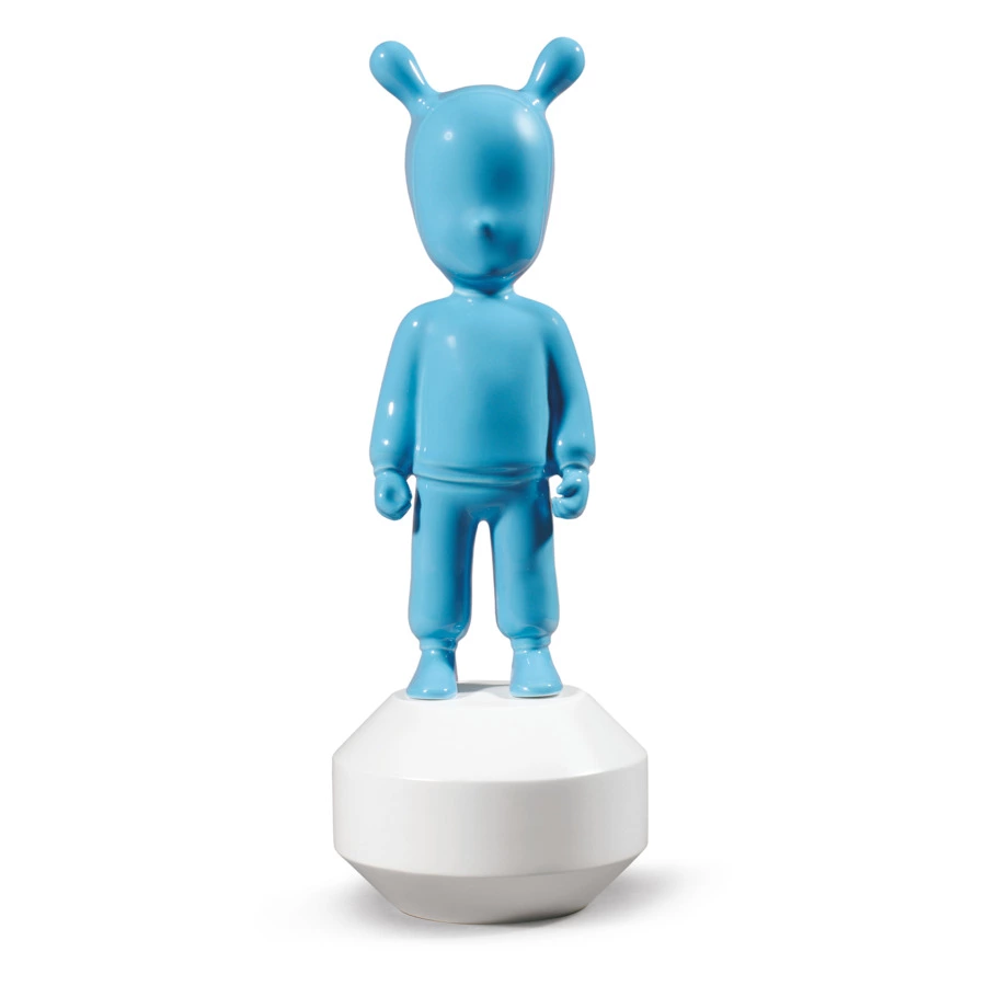 Фигурка Lladro Гость синий, малый 11х30 см, фарфор