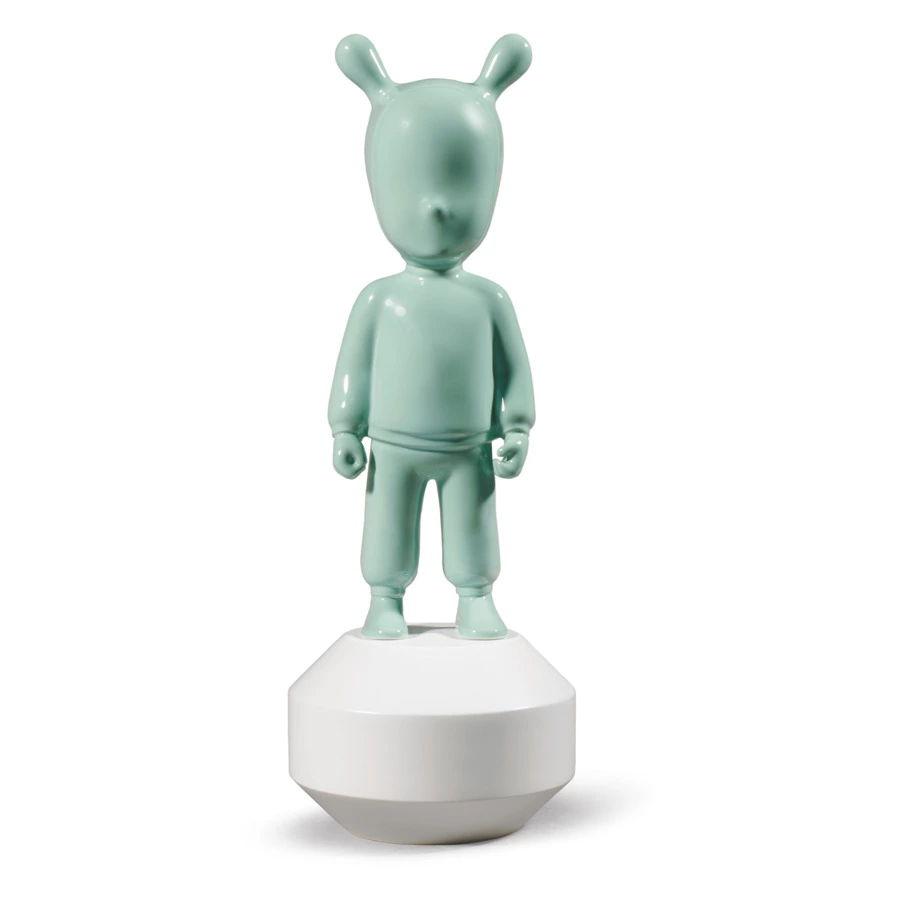 Фигурка Lladro Гость зеленый, малый 11х30 см, фарфор