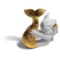 Фигурка Lladro Резвясь в море Ре-Деко 12х10 см, фарфор, золотой люстр