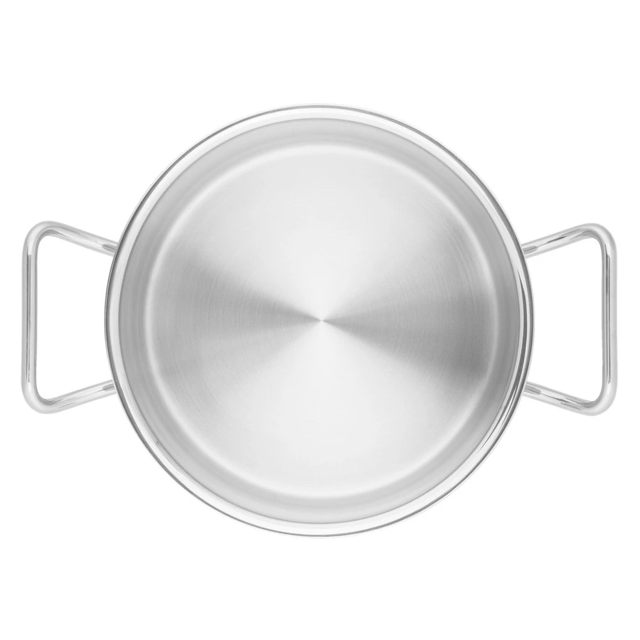 Кастрюля высокая с крышкой Zwilling Pro 24 см, 8л, сталь нержавеющая