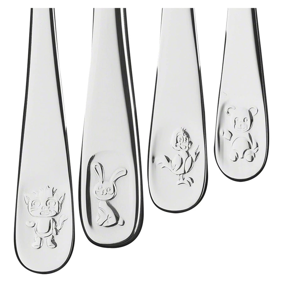 Набор детских столовых приборов Zwilling Бино 4 предмета, сталь нержавеющая