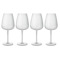 Набор бокалов для красного вина Luigi Bormioli Оптика 700 мл, 4 шт