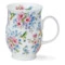 Кружка Dunoon Цветочный Сад Розовые цветы Саффолк 310 мл, фарфор костяной