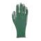 Перчатки тонкие для цветов и садовых работ AJS-Blackfox размер 7-10, нейлон, полиуретан, зеленый