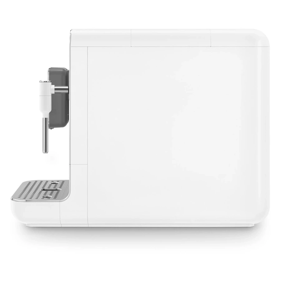 Кофемашина автоматическая SMEG BCC02WHMEU Collezione, 6 программ кофе, капучинатор, белый матовый