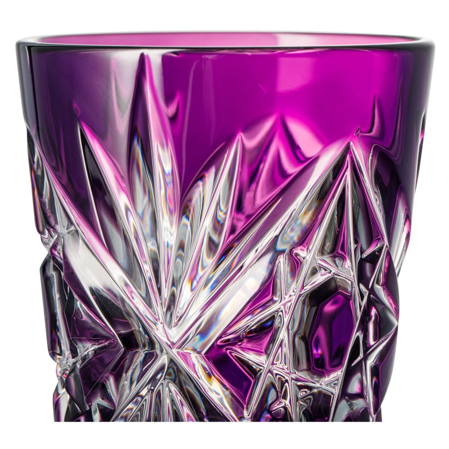 Стакан ГХЗ Подарочный 190 мл, хрусталь, фиолетовый
