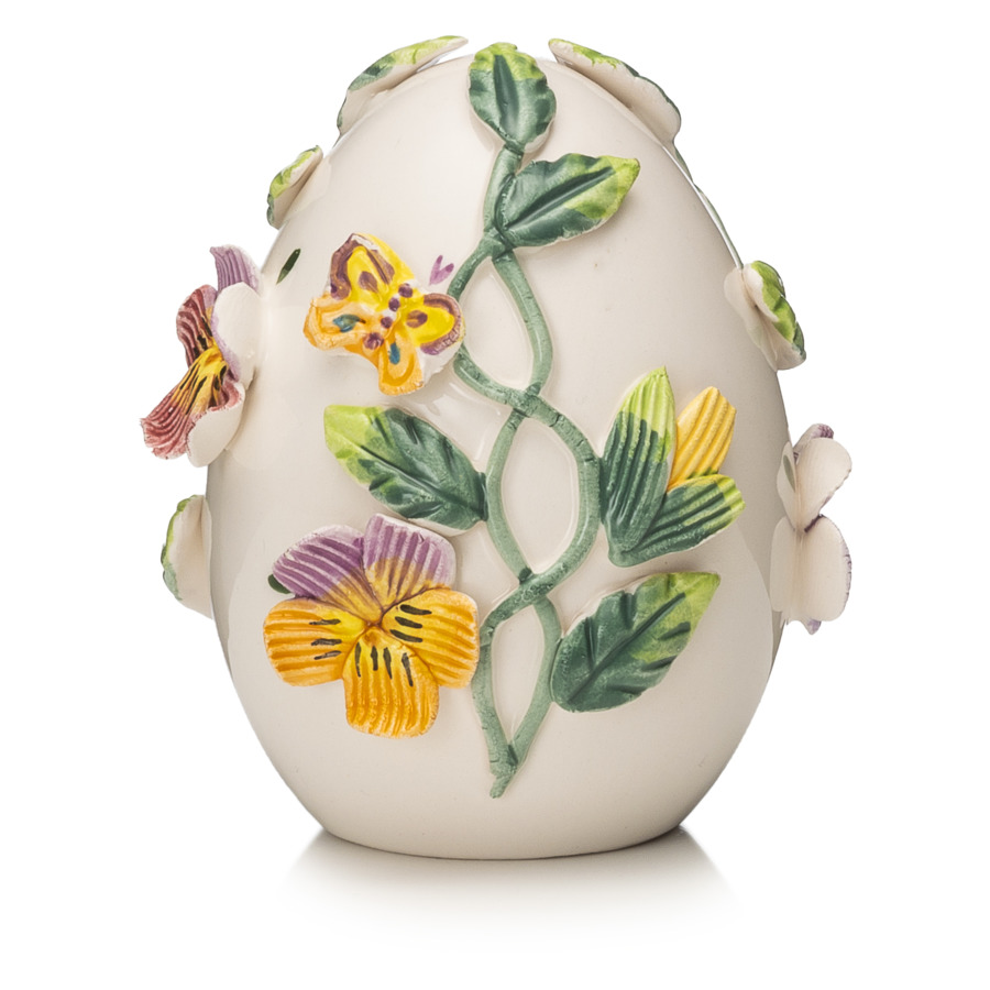 Яйцо декоративное Lamart Palais Royal Виола рельеф 8,5 см