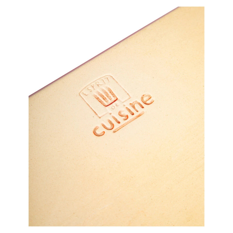 Форма для запекания прямоугольная Esprit de cuisine Festonne 36,5х20 см, 2,7 л, ручки, вишневая