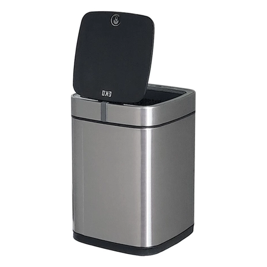 Ведро для мусора сенсорное EKO Ecosmart X 9 л, сталь нержавеющая